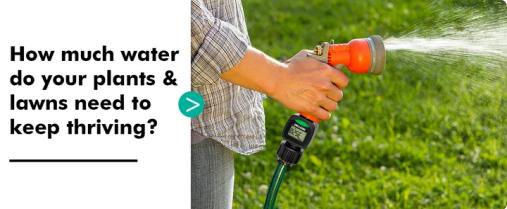 RESTMO Water Flow Meter, High Measure Accuracy, Measure Gallon/Liter Consumption and Flow Rate for Outdoor Garden Hose Watering, RV Water Tank Filling, Lawn Sprinkler and Nozzle Sprayer