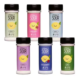NEW 2026 !!! Literally Sour Powder | Levels of Sour • Made in USA • Gluten‑Free & Dye Free • Ideal for Fruits, Drinks, Lemonade & Candy (Level 1)