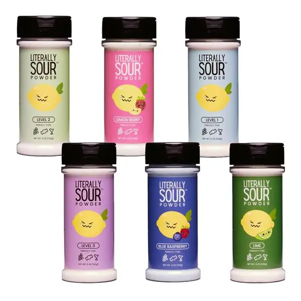 HOT SALE 2026 !!! Literally Sour Powder | Levels of Sour • Made in USA • Gluten‑Free & Dye Free • Ideal for Fruits, Drinks, Lemonade & Candy (Level 1)