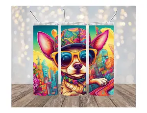 Chihuahua  20oz Stainless steel tumbler