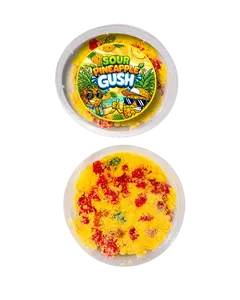 Sour Pineapple Gushers - 8 oz Candy Snack Sweet Tangy Bonbon