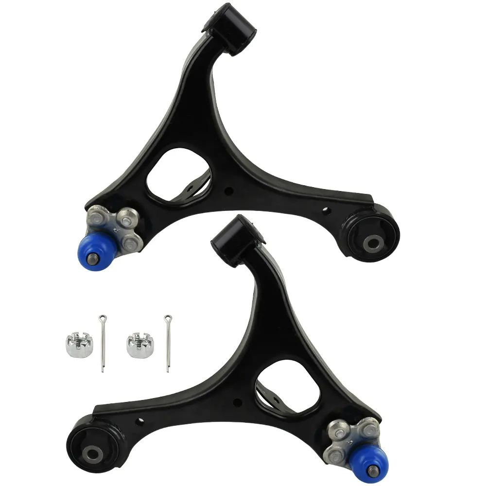 Front Lower Control Arm Kit Pair for 2006-2011 Honda Civic Non-Si & 2006-2011 Acura CSX, Front Suspension Parts Replacement, Suspension System Control Arms with Ball Joints