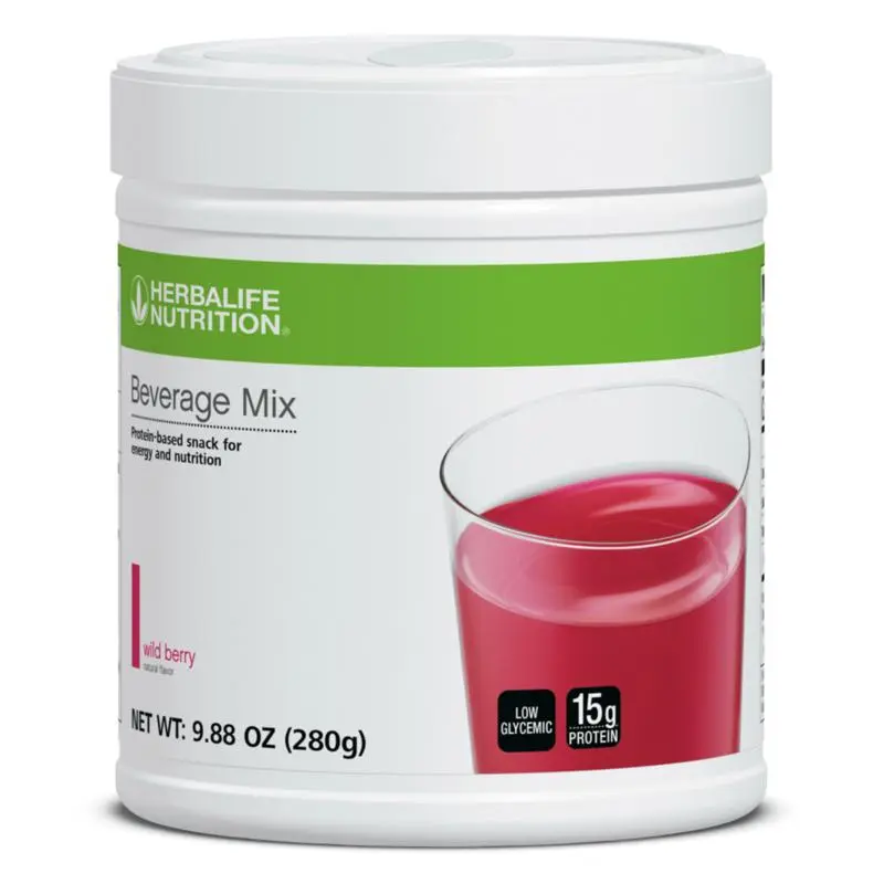 Herbalife Natural Vitamin Beverage Mix - Wild Berry Flavor, 9.88 Oz Low Sugar Lifestyle Hydration Hack with Hydration + Immunity Wellness Blends, Energy and Recovery Drink