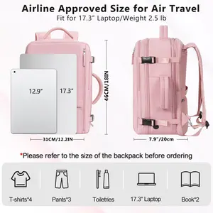 Laptop Travel Bag Lightweight Zipper Luggage Backpack, Casual Travel Backpack, Computer Backpack, High School and Middle School Student Backpack, College Student Backpack