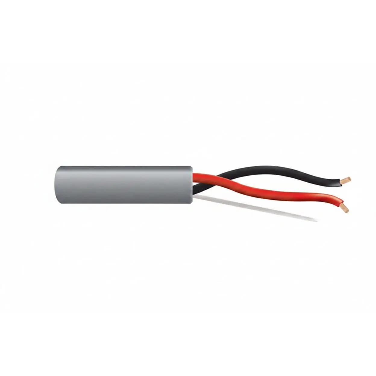 31141109 Stranded Wire 18/2 Unshielded Plenum Cable with Rip Cord, PVC Jacket, CMP/FT6 Ratings, 1000'(304.8m) Gray Pull Box for Critical Environment Signal Power Applications
