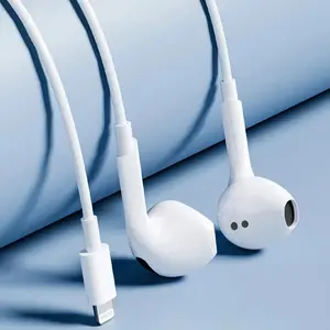 Wired In-Ear Headphones with Apple Lightning, Android Type-C, and 3.5mm Jack, Replacement Earbuds for Smartphone, Video Game Theme