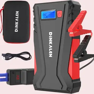 Ultimate Portable Car Battery Charger PowerMax 12V Battery Booster Pack for 7.0L Gas and 6.0L Diesel Engine