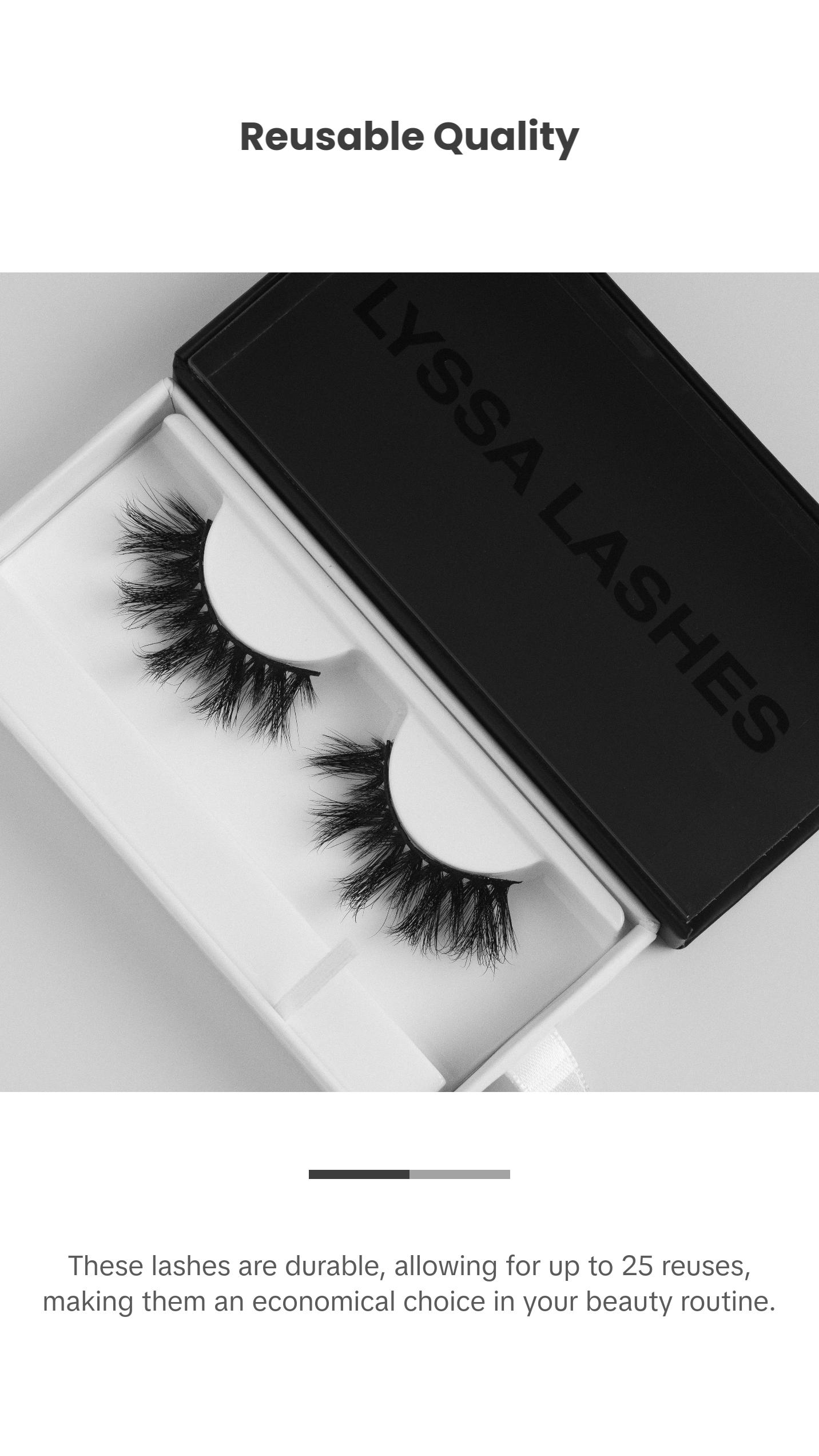 Dahlia | 3D Mink Strip Lashes