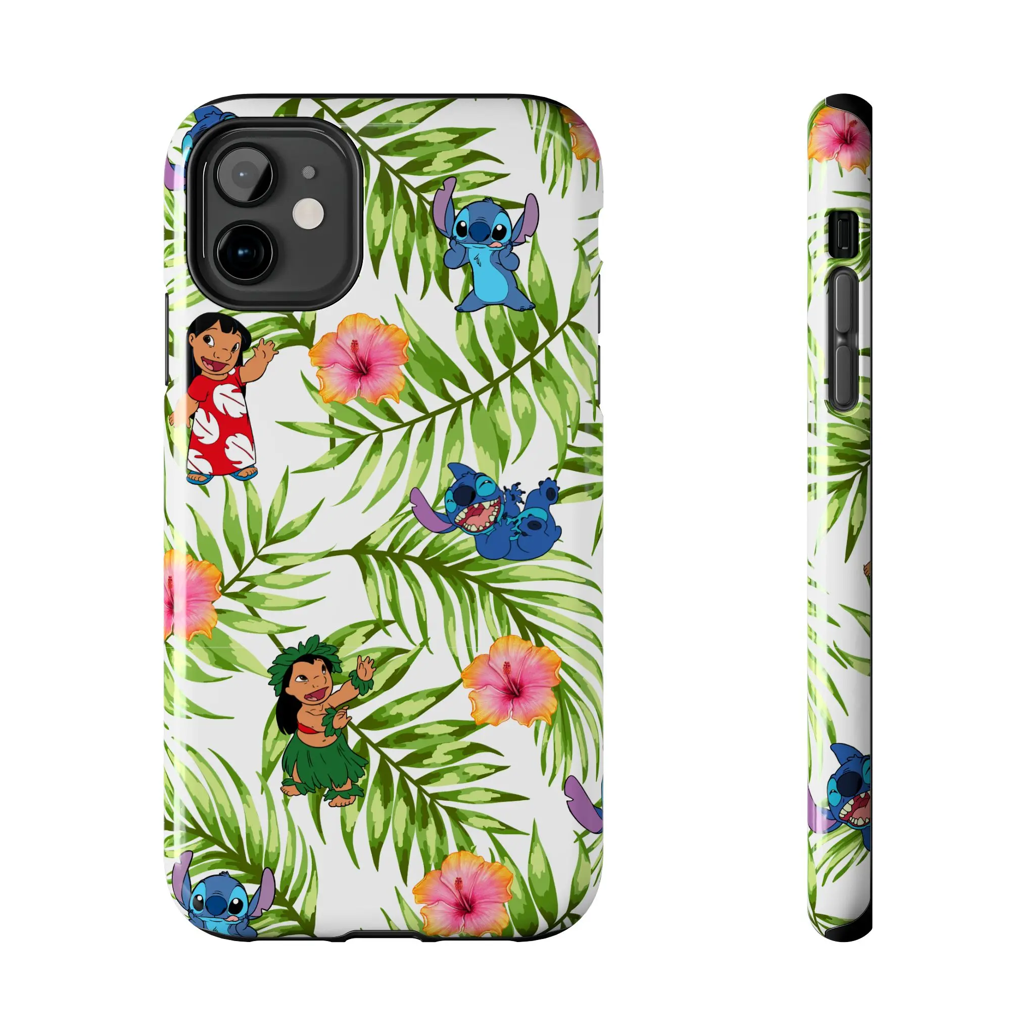 Lilo & Stitch Tropical Floral Phone Case | Tough Phone Case