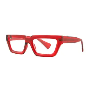 ULLA | Transparent Red | Blue Light