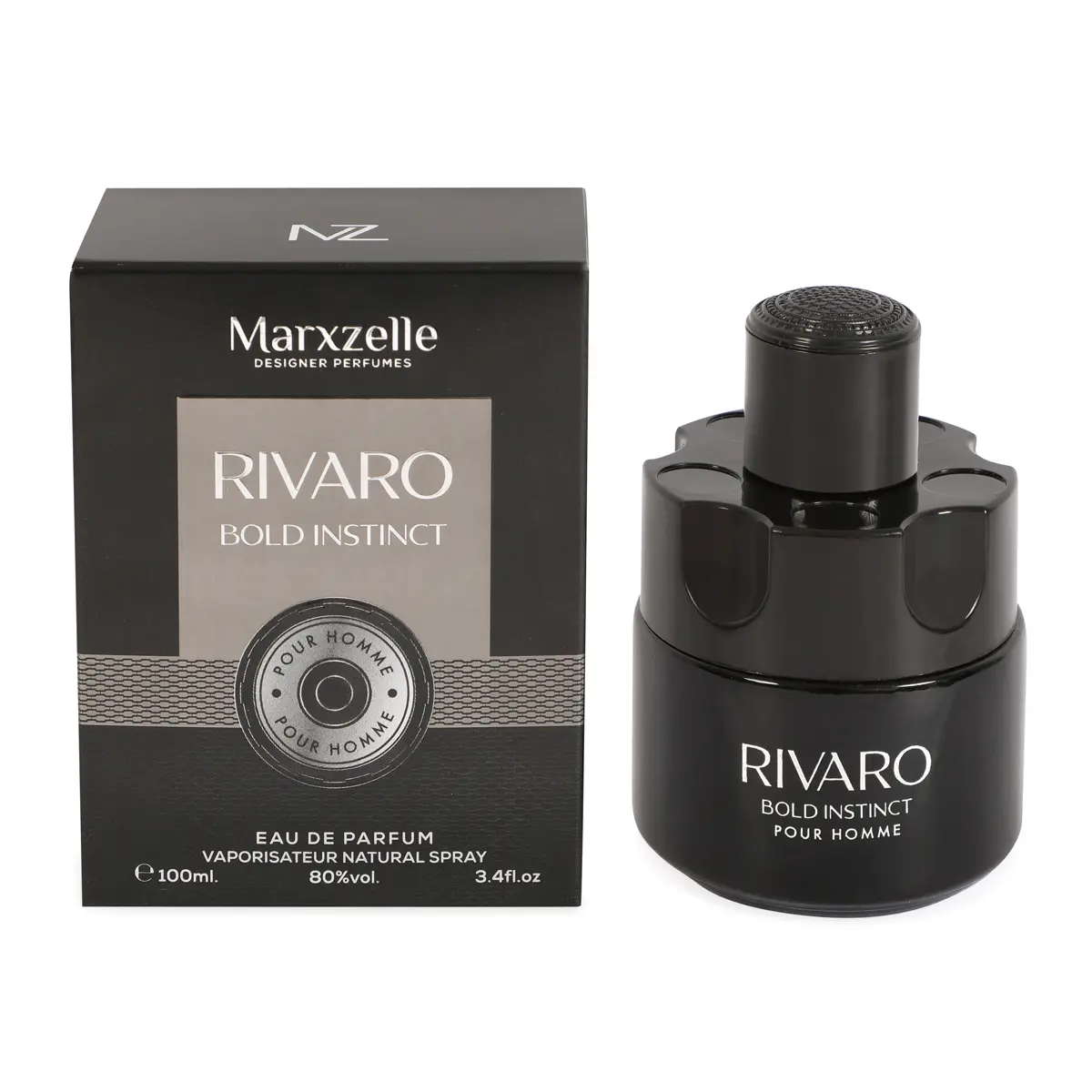 Rivaro Bold Instinct Pour Homme Perfume for Men 100ml Fragrance Rivaro Bold Instinct Pour Homme Perfume for Men 100ml Fragrance