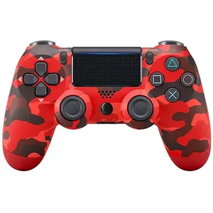 Grippable Wireless Gaming Controller for PS4 Console, Gaming Accessory with Double Vibration, 6-Axis Gyro, Touch Pad, Built-In Speaker, Grippable Controllers Turbo Set