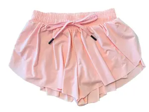 Girl's Flowy Butterfly Shorts Pink