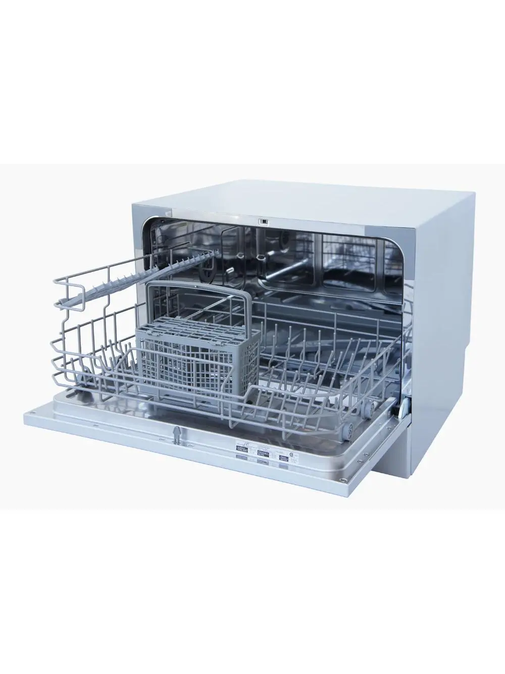 Energy Star Countertop Dishwasher with Delay Start & LED, White