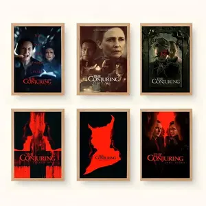 The Conjuring: Last Rites (2025) Poster, Horror Film Wall Art, Retro Movies Print, Spooky Haunted House Decor, UNFRAMED