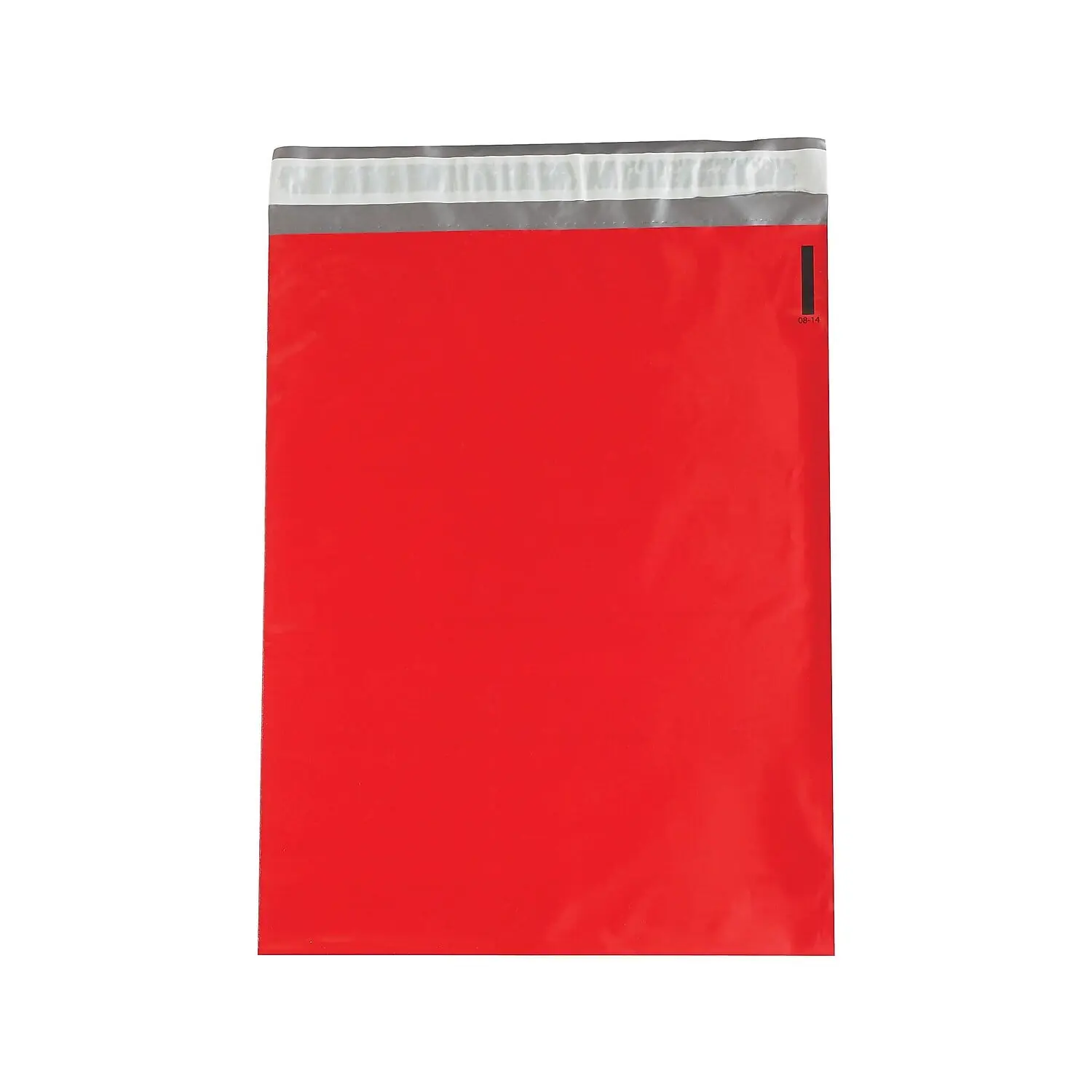 Box Partners CPM1419R Polyethylene Plastic Mailers, 14.5" W x 19" L, 2.5 Mil Red, Water Resistant, Moisture Proof, High Strength Seams, Tear Strip, Office Postal Supplies