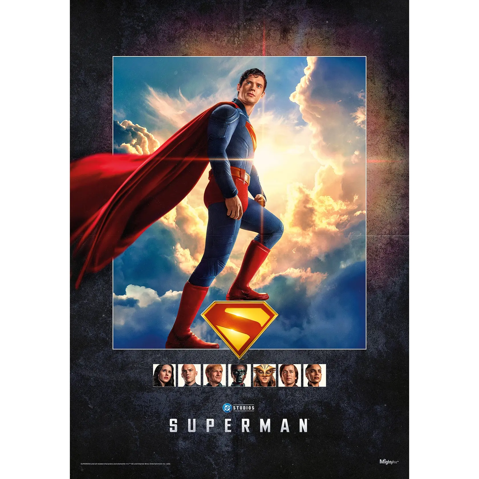 Superman (2025) (Clouds) MightyPrint™ Wall Art MP17241101