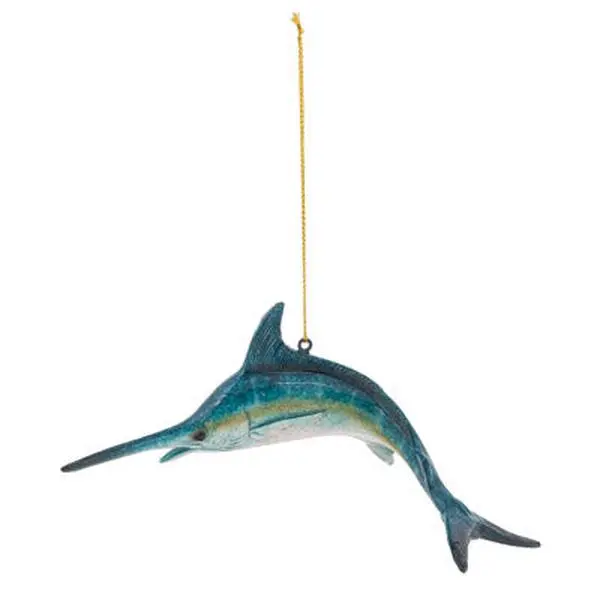 Marlin Fish Hanging Decorations – Nautical Wall Art & Fishing Ornament