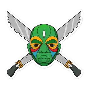 Ogun Orisha Sticker