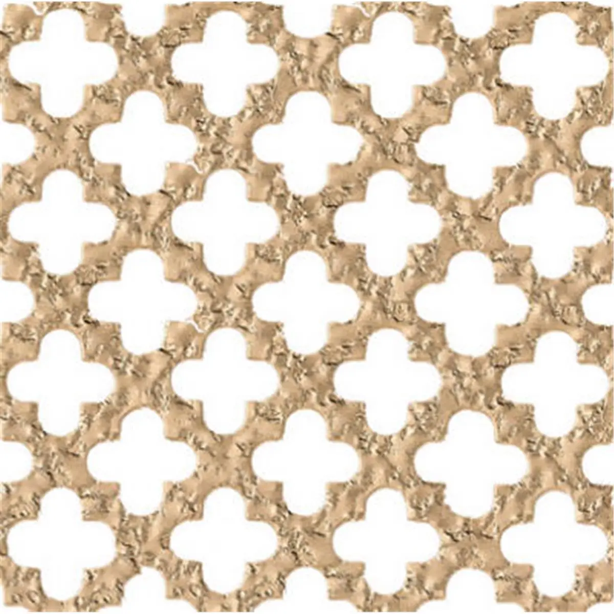 212 MAIN 0.020 in. Perforated Cloverleaf Mill Finish Silver Aluminum Sheet, 24x36 in., Pack of 5, for Sailing Water Sports Accessories, Decor & Household Room Accents, Room Decor