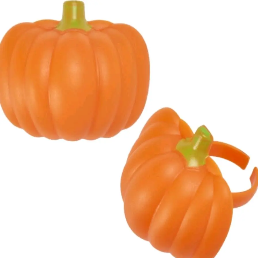 Cute Pumpkin Rings for Cupcake Toppers