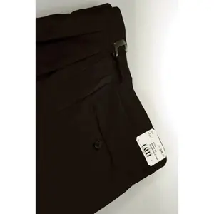 "Double Pleated" Chocolate Super 150's Luxury Viscose Blend Tuxedo Pants