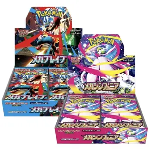 Pokémon Mega Brave & Mega Symphony Japanese Booster Box New Factory Sealed.