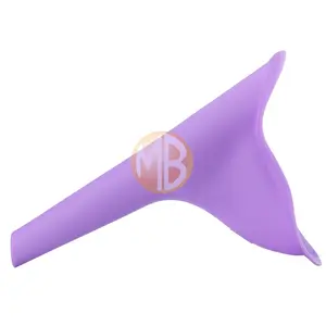 3pcs Women Urinal Outdoor Travel Camping Portable Female Urinal Soft Silicone Urination Device Stand Up & Pee