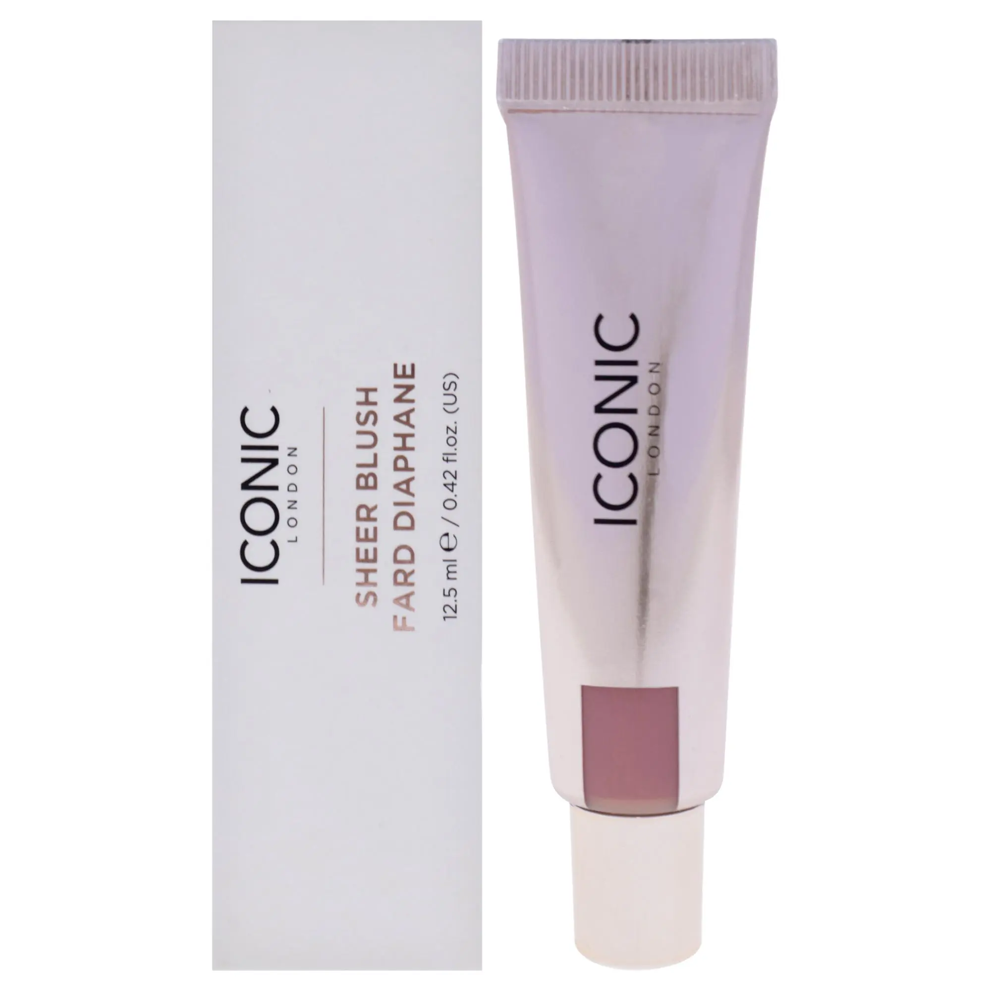 Iconic London Sheer Cream Blush Makeup for Women - Fresh Faced, 0.42 oz