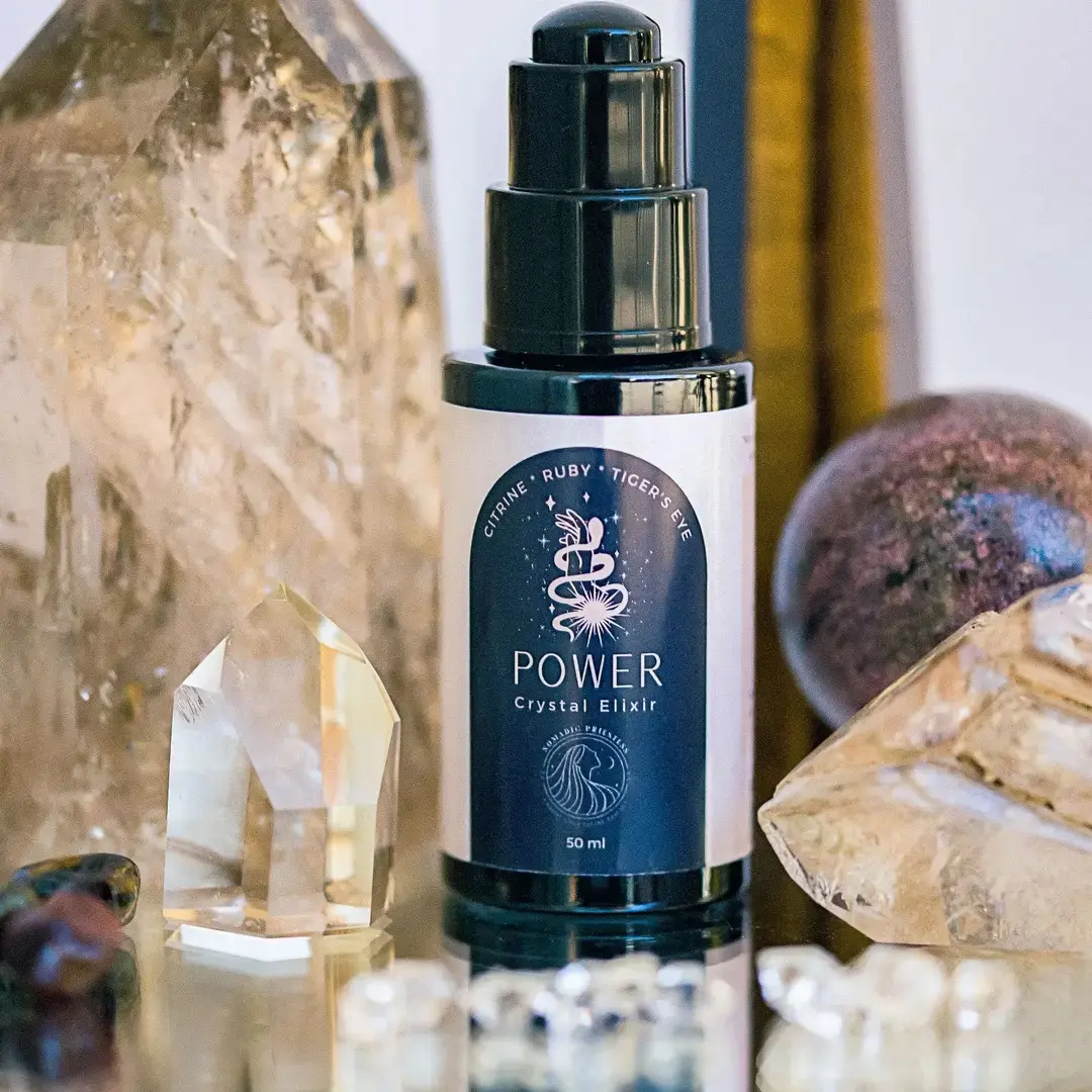 Crystal-Infused Aromatherapy Spray Power