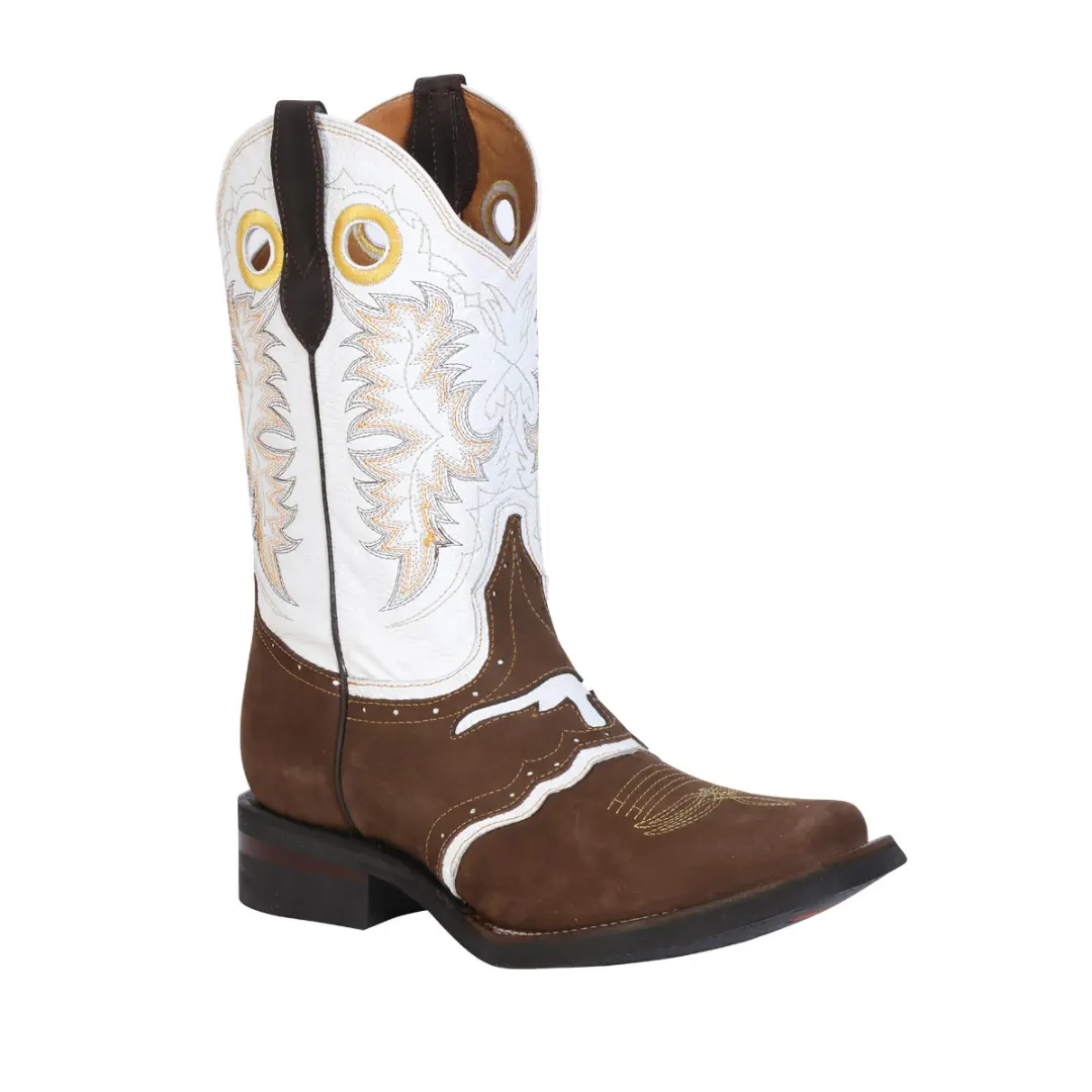 El General Rodeo Boot - Crazy Nobuck  Dark Brown