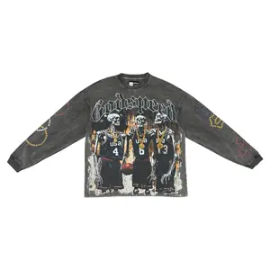 Godspeed DreamTeam 24 Long-Sleeve VVS T-Shirt Black Wash