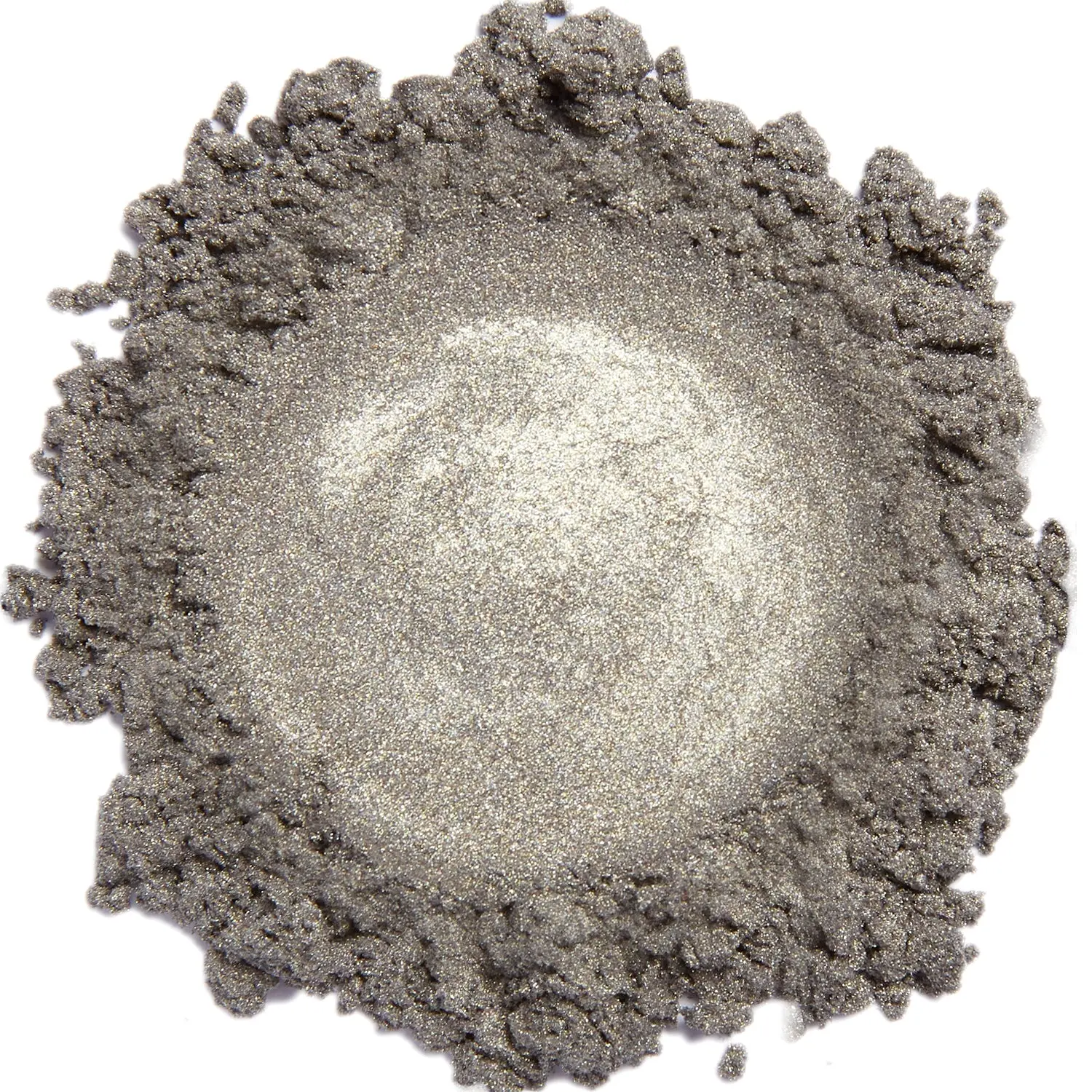 Pewter (Frost) Pigmented Mineral Eyeshadow Jar - Gluten-Free, Zinc-Infused, High Pigmentation, Long-Lasting Eye Enhancement Makeup for Adults
