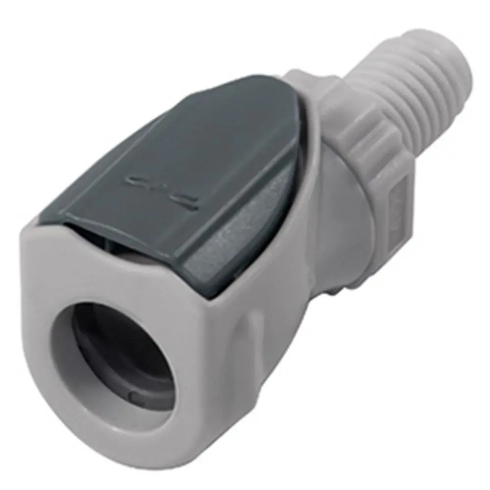 NS1D10042812 Valved In-Line Coupling Body 1/4-28 Male Thread