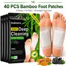 Natural Herbal 2-in-1 Stick-On Detox Foot Pads for Adults - Health & Therapy Hand & Foot Masks with Bamboo Vinegar, Charcoal Cleanse, Stress Relief, Wipe-Away Residue, Wake-Up Refreshed Wellness Aid for All