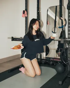 Cheeky | Navy Long Sleeve Fit Women's Cropped T-Shirt - 100% Cotton, Shrink-Free, Boxy Relaxed Style, Streetwear Top