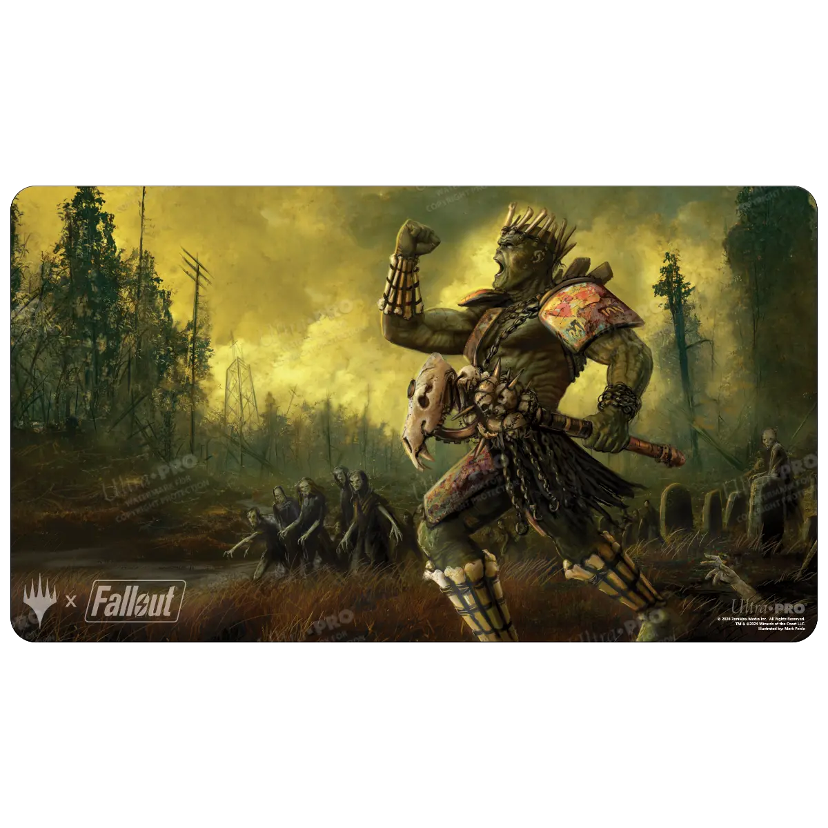 Fallout® Grave Titan Standard Gaming Playmat for Magic: The Gathering