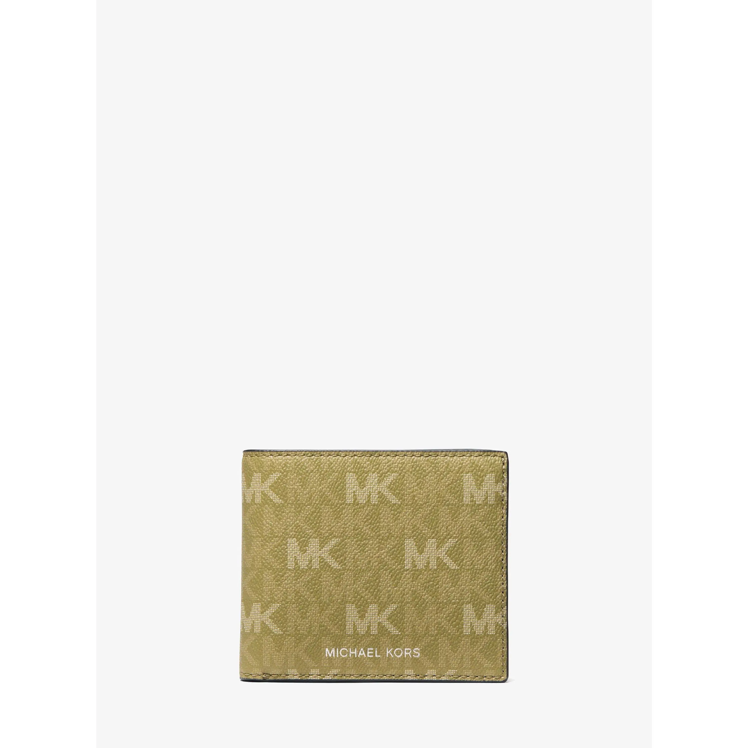 Cooper Printed Signature Logo Billfold Wallet