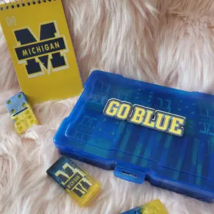 team inspired U of M domino set