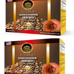 2x Eternal Gourmet Ganoderma coffee 4 in 1 Reishi , mushroom coffee cafe de ganoderma