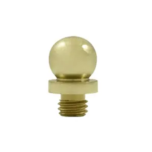 212 MAIN Unlacquered Type Solid Brass Ball Tip Sailing Accessory - Corrosion-Proof, Weatherproof for Water Sports Sailing Activities