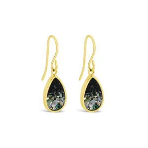 Explorer Teardrop Earrings - Gold - Alaska Gradient