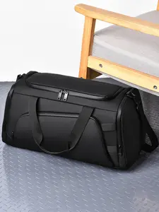 Large Capacity Travel Bag, Lightweight Zipper Gym Bag, Dry & Wet Separation Sports Bag, Short-distance Storage Bag, Casual Sports Bag, Travel Bag for Men & Women