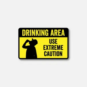 Drinking Area Velcro Patch