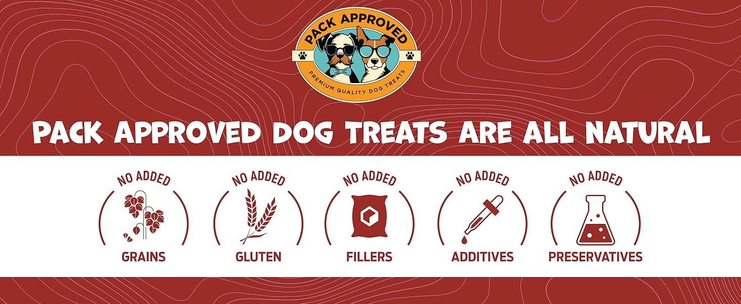 Pack Approved Beef Rolls Dog Treats - Made from 100% Beef Hide - Natural Ingredients - Supports Dental Health