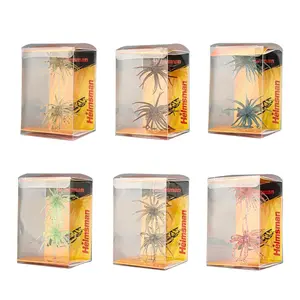 Floating Sea Urchin Soft Fishing Lure 2Pcs Per Box TPE Material 2.56in 0.06oz Simulation Bait Freshwater Saltwater Tackle