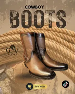 Botin piel de venado