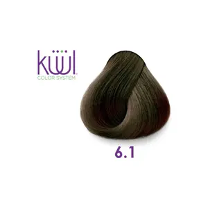 Hair color system - Creme Color Dark Ash Blonde 6.1 - KUUL