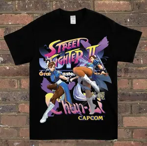 Comfort Colors Chun Li Portrait T-shirt: Super Street Fighter 2 Turbo Unisex Tee