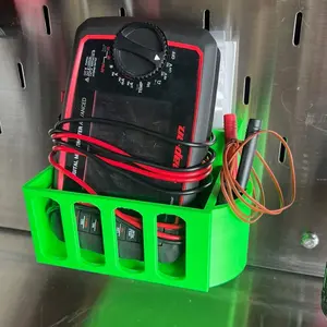 Snap-on/DVOM Holder | Hutch Mount for Snap-on/Icon/US General Series 2 | Toolbox Accessory Tool Organizer Garage